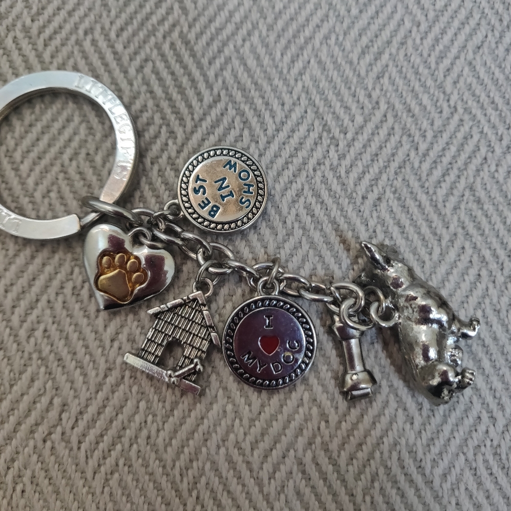 Little gifts dog lovers key chain.
